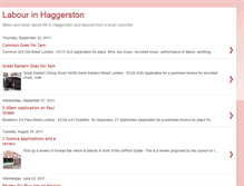 Tablet Screenshot of haggerstonlabour.blogspot.com