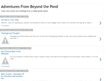 Tablet Screenshot of adventuresbeyondthepond.blogspot.com