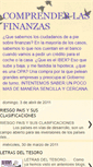 Mobile Screenshot of comprenderlasfinanzas.blogspot.com