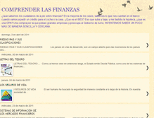 Tablet Screenshot of comprenderlasfinanzas.blogspot.com