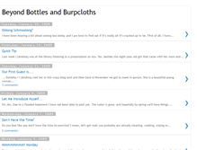 Tablet Screenshot of beyondbottlesandburpcloths.blogspot.com