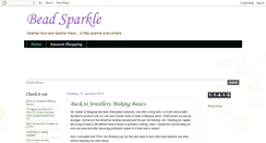 Desktop Screenshot of beadsparkle.blogspot.com