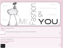 Tablet Screenshot of mefashionandyou.blogspot.com