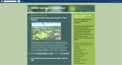 Desktop Screenshot of mcdoelgardens.blogspot.com