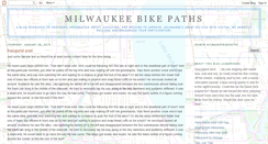 Desktop Screenshot of milwaukeebikepaths.blogspot.com