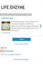 Mobile Screenshot of lifeenzyme.blogspot.com