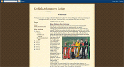 Desktop Screenshot of kodiakadventureslodge.blogspot.com