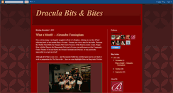 Desktop Screenshot of draculabitsbites.blogspot.com