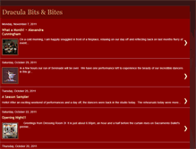 Tablet Screenshot of draculabitsbites.blogspot.com
