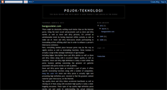 Desktop Screenshot of pojok-teknologi.blogspot.com