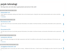 Tablet Screenshot of pojok-teknologi.blogspot.com