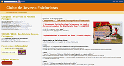 Desktop Screenshot of jovensfolcloristas.blogspot.com