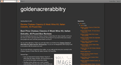 Desktop Screenshot of goldenacrerabbitry.blogspot.com