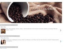 Tablet Screenshot of coffeeandcashmere.blogspot.com