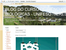 Tablet Screenshot of biologiaunifeso.blogspot.com