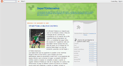 Desktop Screenshot of deportealter.blogspot.com