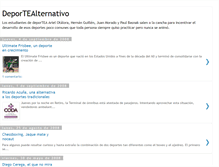 Tablet Screenshot of deportealter.blogspot.com