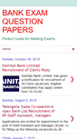 Mobile Screenshot of bankexaminations.blogspot.com