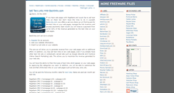 Desktop Screenshot of morefreeware.blogspot.com