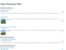 Tablet Screenshot of morefreeware.blogspot.com