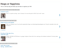 Tablet Screenshot of heapsorhappiness.blogspot.com