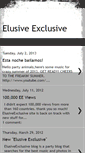 Mobile Screenshot of elusivexkluzive.blogspot.com