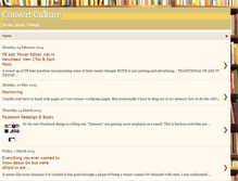 Tablet Screenshot of convertculture.blogspot.com