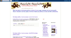 Desktop Screenshot of ciocolataafine.blogspot.com