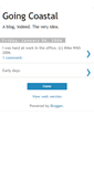 Mobile Screenshot of goingcoastal.blogspot.com