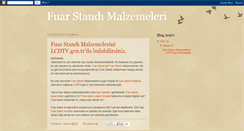 Desktop Screenshot of fuarstandimalzemeleri.blogspot.com