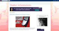 Desktop Screenshot of diabetinformations.blogspot.com