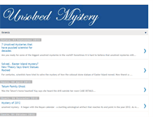Tablet Screenshot of mysteriesunsolvedstory.blogspot.com