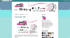 Desktop Screenshot of geekgirlmeetupmx.blogspot.com