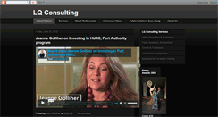 Desktop Screenshot of lqconsulting.blogspot.com