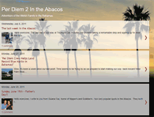 Tablet Screenshot of perdiem2intheabacos.blogspot.com