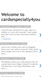 Mobile Screenshot of cardsepecially4you.blogspot.com