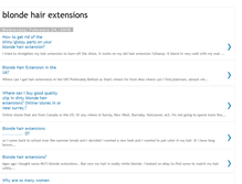 Tablet Screenshot of blonde-hair-extensions5.blogspot.com