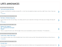 Tablet Screenshot of lifeannoyances.blogspot.com