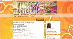 Desktop Screenshot of escritorauniversoparalelo.blogspot.com