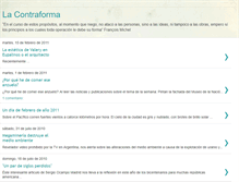 Tablet Screenshot of lacontraforma.blogspot.com