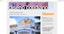 Desktop Screenshot of disenocotidiano.blogspot.com