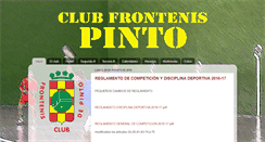 Desktop Screenshot of clubfrontenispinto.blogspot.com