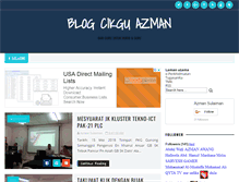 Tablet Screenshot of cikguazman.blogspot.com