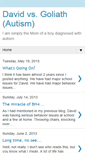 Mobile Screenshot of davidvsgoliathakaautism.blogspot.com