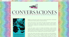 Desktop Screenshot of conversacionesdelbicentenario.blogspot.com