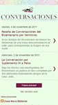 Mobile Screenshot of conversacionesdelbicentenario.blogspot.com