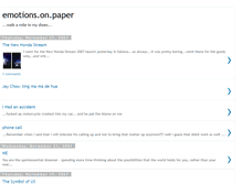 Tablet Screenshot of emotions-onpaper.blogspot.com