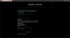 Desktop Screenshot of habanacenter.blogspot.com