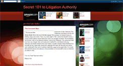 Desktop Screenshot of litigation-authority.blogspot.com