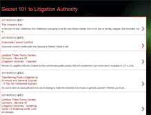 Tablet Screenshot of litigation-authority.blogspot.com